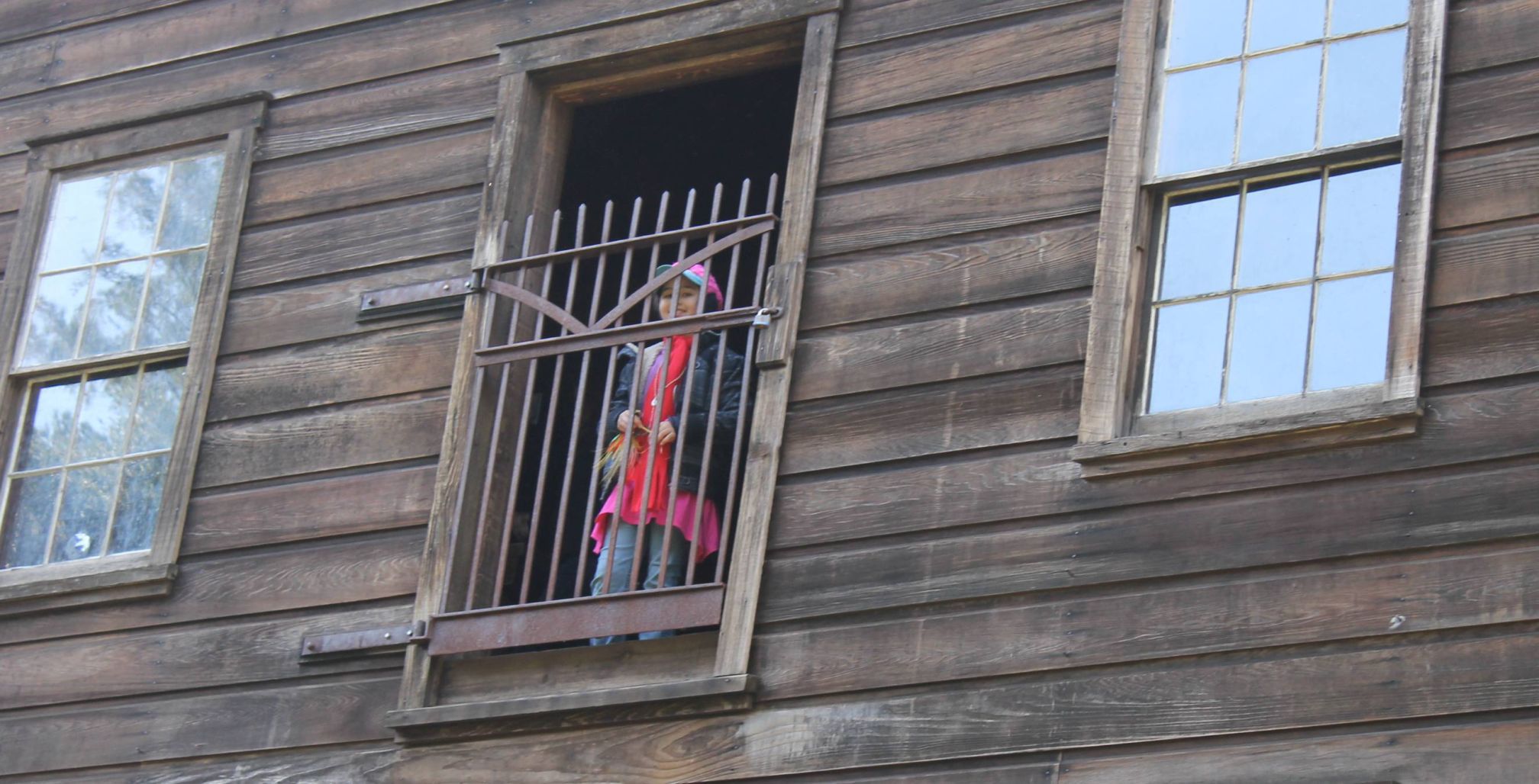 A smile ready for Christmas at the Bale Mill